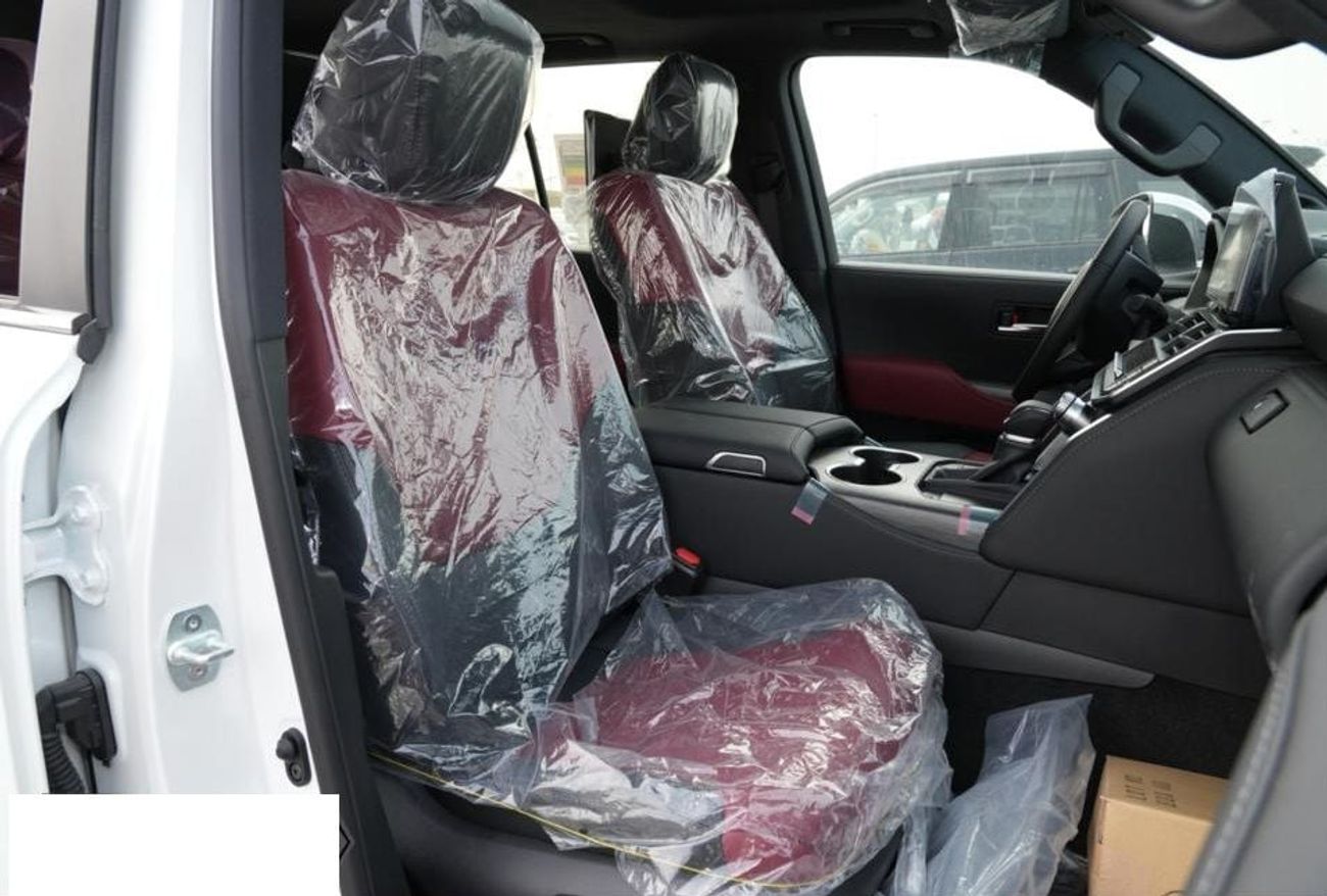 Toyota Land Cruiser ECTGEN008 - 2026 Toyota LC300 VXR - 3.5L Petrol Auto White with Black Red Interior