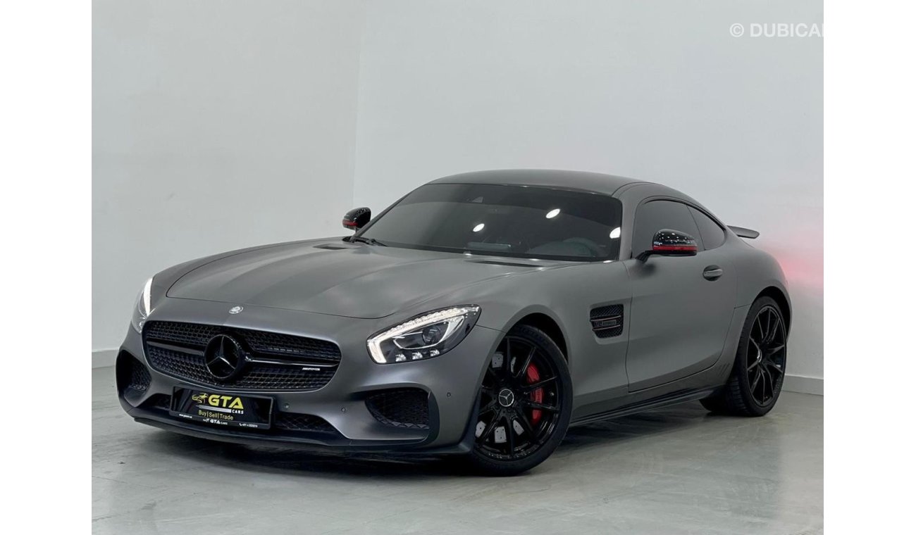 Mercedes-Benz AMG GT S 2015 Mercedes GT-S AMG Edition 1, Mercedes Service History, Warranty, GCC