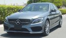 Mercedes-Benz C 43 AMG 4MATIC, V6 Biturbo, GCC Specs with 2 Years Unlimited Mileage Warranty