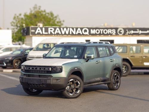 Jetour T1 EXPORT ONLY - Luxury T1 2.0T LUX 5 SEATS -GREEN- WHITE-2025