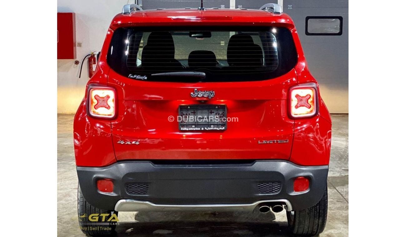 Jeep Renegade 2015 Jeep Renegade Limited, Warranty, Full Jeep History, GCC