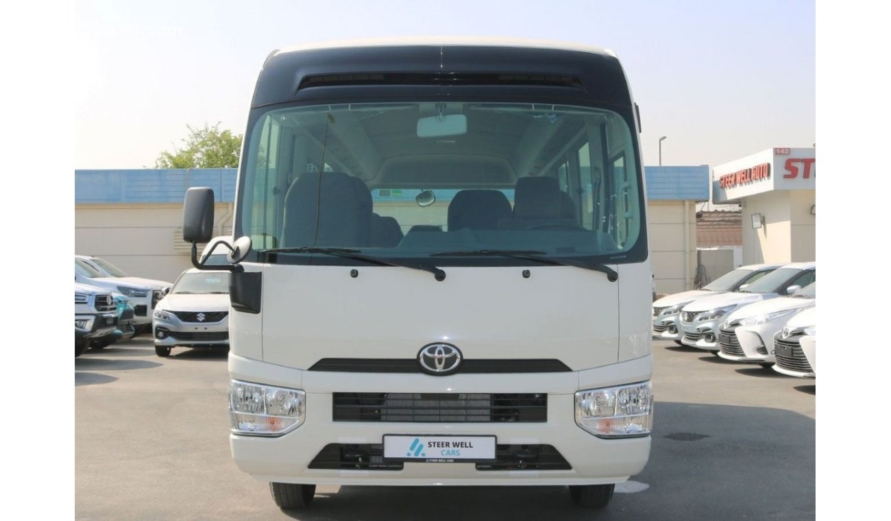 Toyota Coaster 2022 | DLX DSL 4.2L 23 SEATER EXECUTIVE BUS WITH GCC SPECS EXPORT ONLY