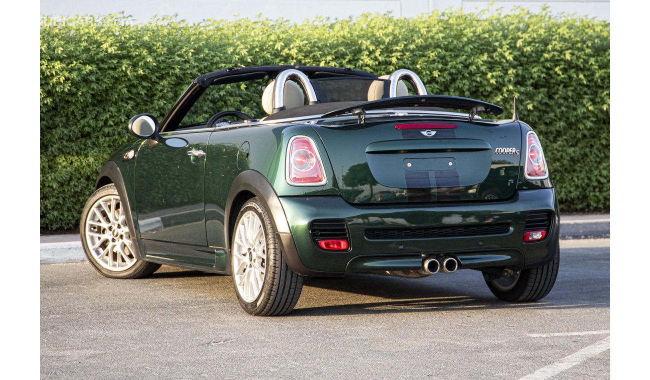 Mini John Cooper Works Coupé COOPER S  CONVERTIBLE - 2012 - GCC - FULL SERVICE HISTORY