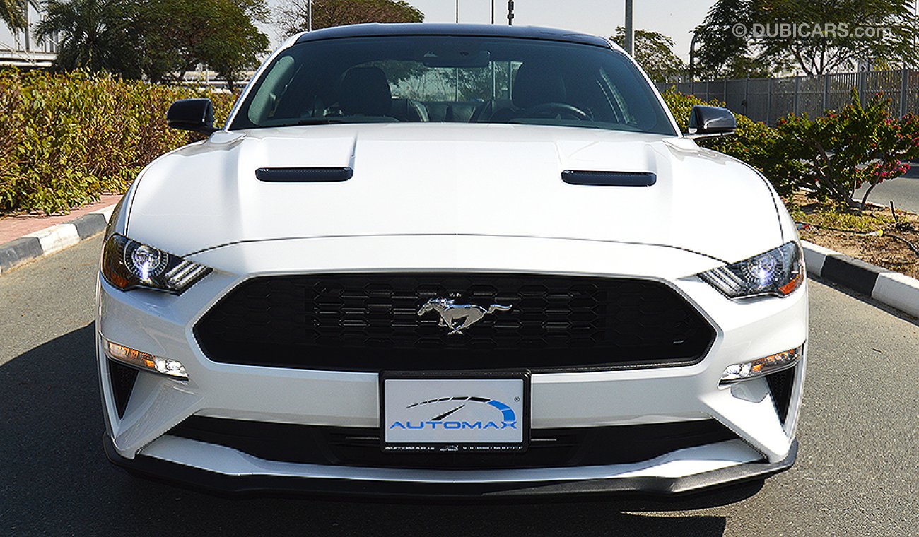 Ford Mustang 2019 Ecoboost Digital Cluster, GCC, 0km w/ 3Yrs or 100K km Warranty + 60K km Service at Al Tayer