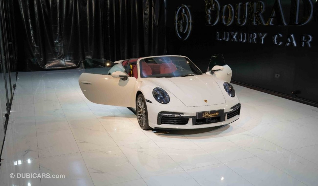 Porsche 911 Turbo S Cabriolet | Brand New | 2024 | Crayon | Interior Red Bordeaux