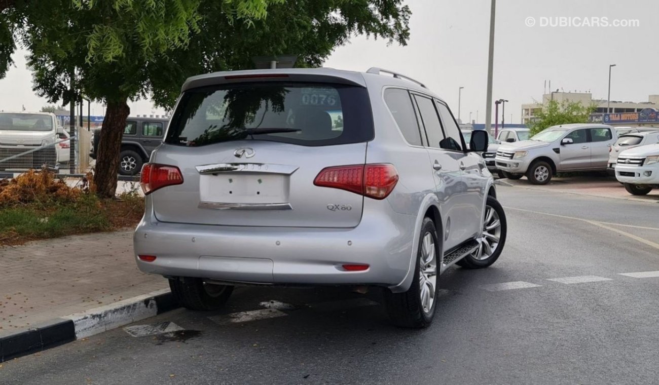 Infiniti QX80 Luxury 5.6L V8 2014 Full Service History GCC