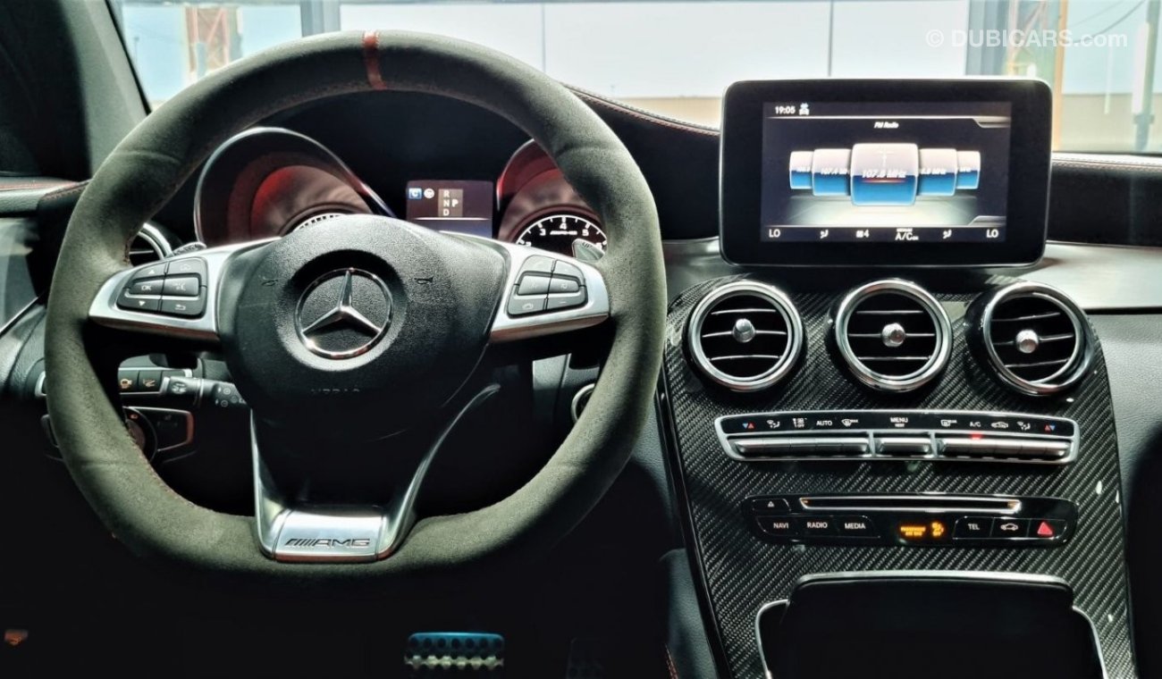 Mercedes-Benz GLC 63 AMG MERCEDES GLC 63S 2018 IN BEAUTIFUL CONDITION LOW MILEAGE ONLY 35K KM FOR 189K AED