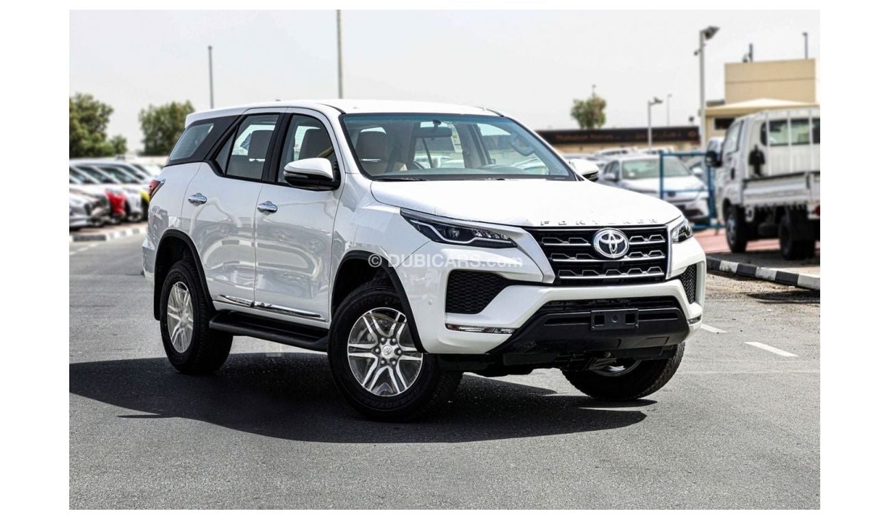 Toyota Fortuner 2023 Toyota Fortuner 2.7 4x2 P AT - Pearl White inside Chamois