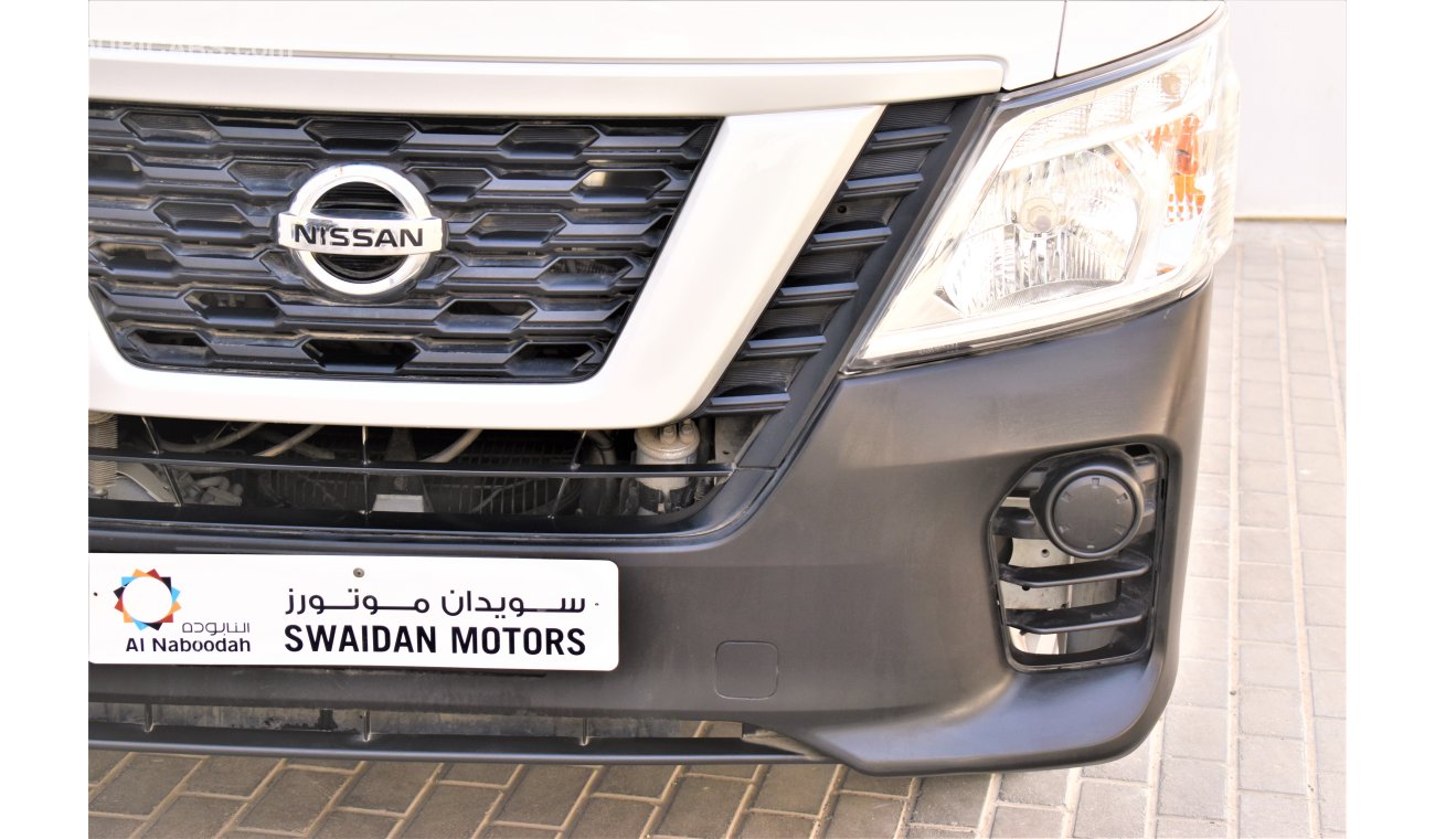 Nissan Urvan AED 1370 PM | 2.5L M/T NV-350 3-STR 5D GCC WARRANTY