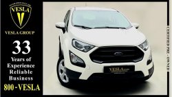 Ford EcoSport LIMITED + LEATHER + NAVIGATION + CAMERA / GCC / 2018 / WARRANTY + FREE SERVICE 29/05/2023 / 669 DHS