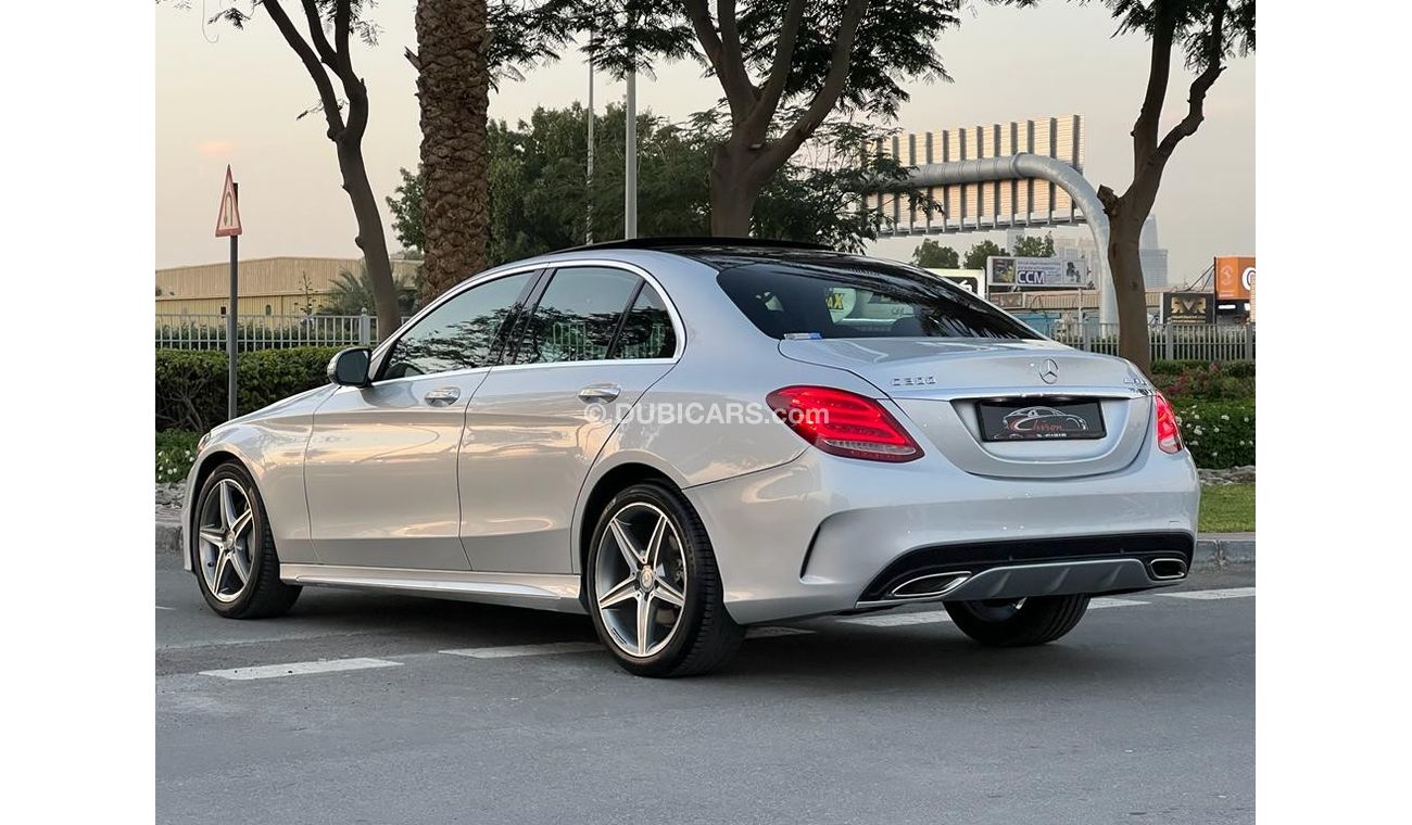 Mercedes-Benz C 300 C300 AMG 2015 FULL OPTION PANORAMIC ROOF WITH DEALER WARRANTY