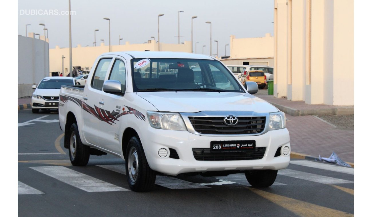 Toyota Hilux Toyota Hilux 2015 GCC in excellent condition without accidents, very clean from inside and outside