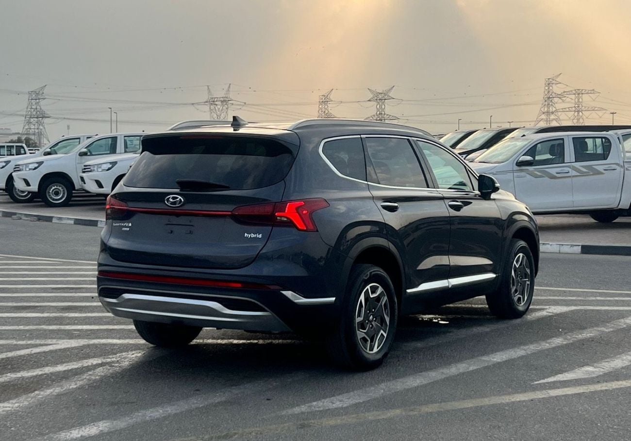 هيونداي سانتا في PREMIUM 2021 Hyundai Santafe FE Hybrid 1.6L V4 - AWD 4x4 -Push Strad - Auto Trunk - Leather Seat - Rear Came