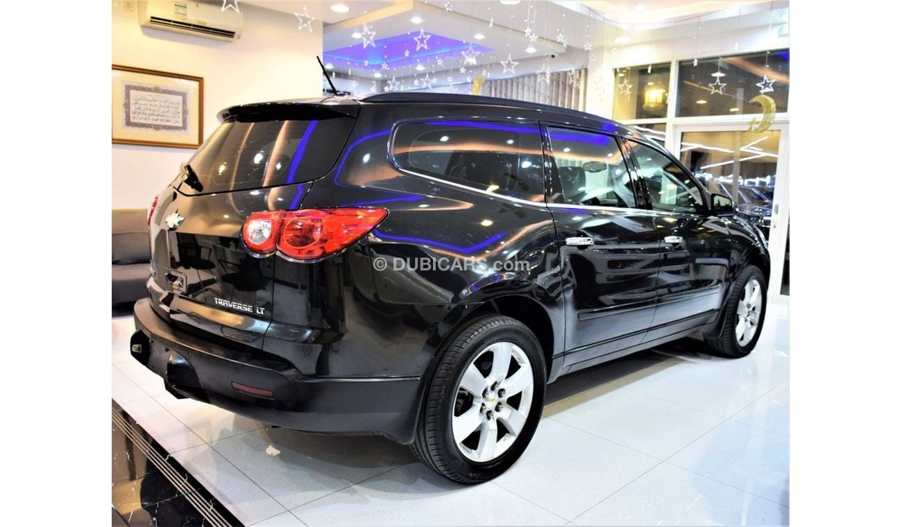 Chevrolet Traverse FULL OPTION & LOW MILEAGE Chevrolet Traverse LT 2012 Model!! in Black Color! GCC Specs
