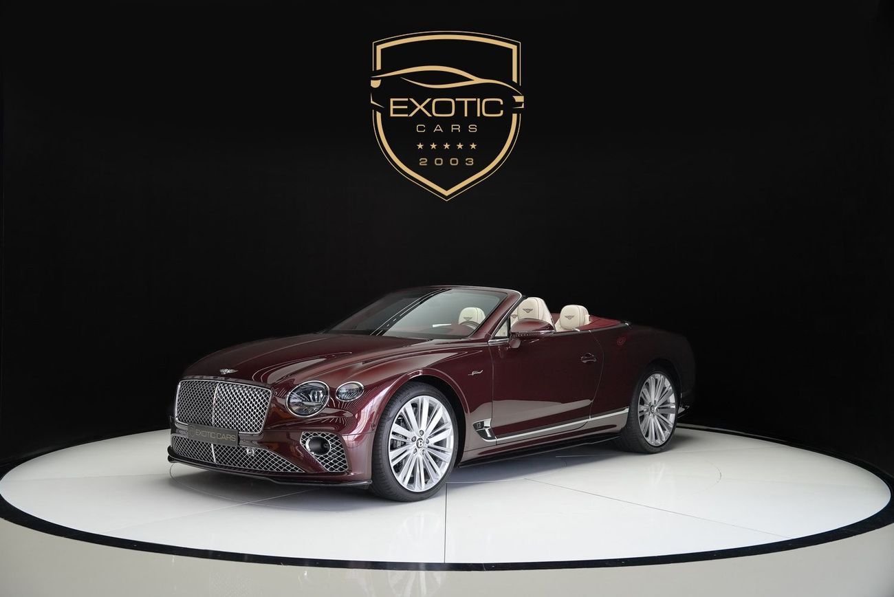 بنتلي كونتيننتال جي تي سي Bentley GTC Speed W12