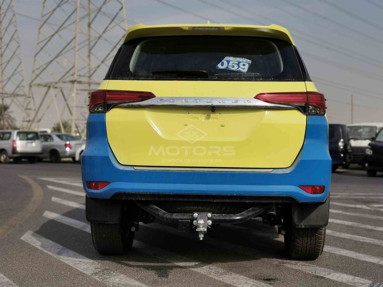 Toyota Fortuner 2.4L Diesel, Police Lights, Alarm, Leather Seats, (ONLY FOR UNITED NATION ORDERS)  (CODE # TFBO01)