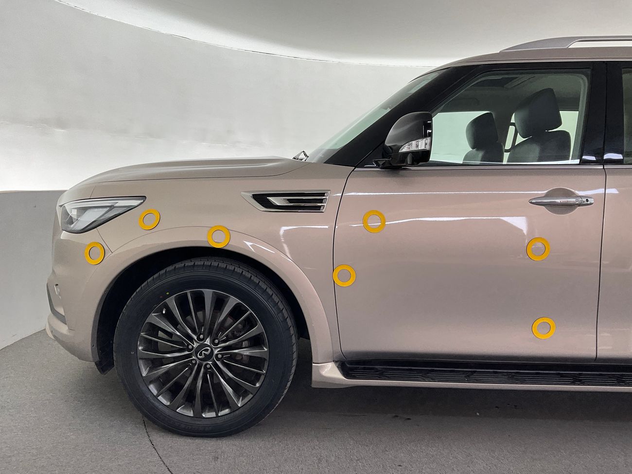 Infiniti QX80 Luxe Sensory ProActive - Black Edition | Guaranteed Warranty | 0 Down Payment