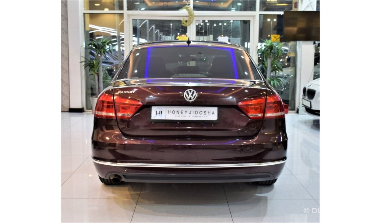 Volkswagen Passat EXCELLENT DEAL for our Volkswagen Passat 2013 Model!! in Burgundy Color! GCC Specs