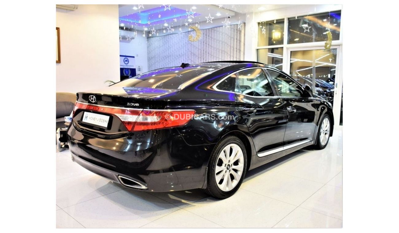 هيونداي أزيرا AMAZING Hyundai Azera 2013 Model!! in Black Color! GCC Specs