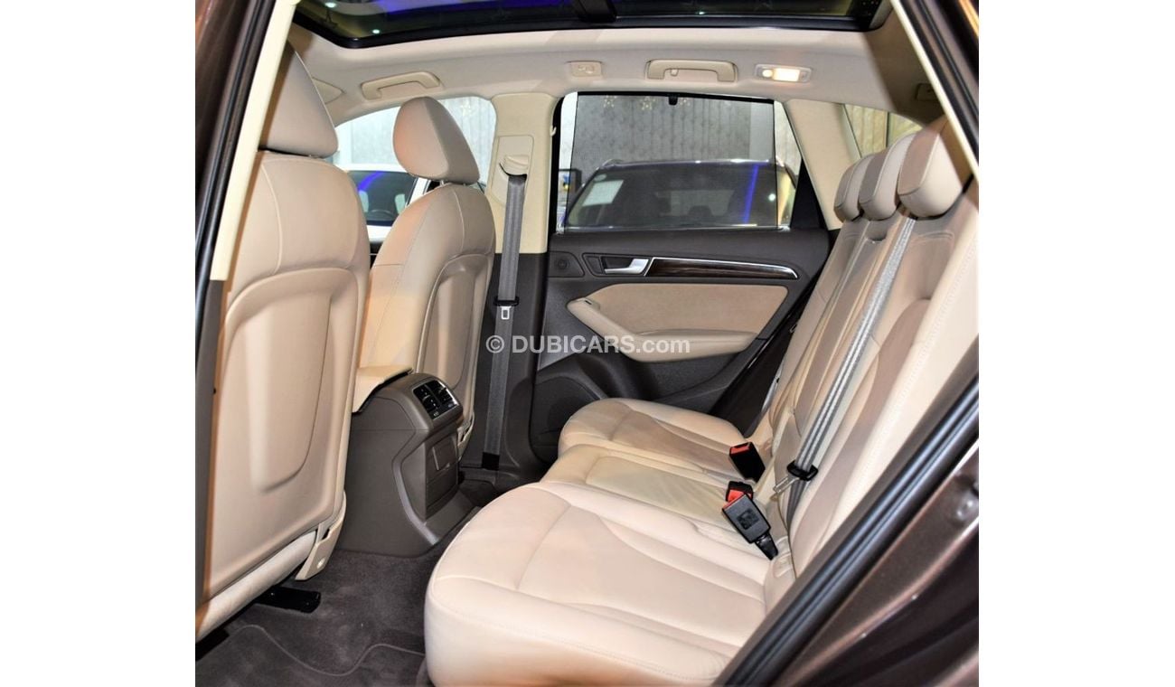 Audi Q5 ORIGINAL PAINT ( صبغ وكاله ) Audi Q5 QUATTRO S-Line 2016 Model!! in Brown Color! GCC Specs