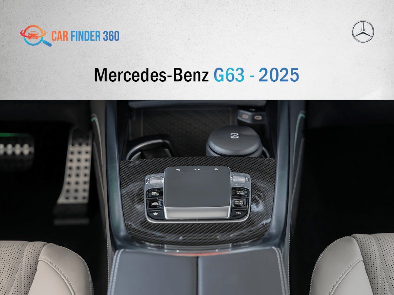 مرسيدس بنز G 63 AMG Mercedes-Benz G63 - 2025 - GCC (Export)