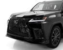 لكزس LX 700h F SPORT سيارة F-Sport موديل 2026 باللونين الأسود والأحمر (بدون نظام ركن آلي)