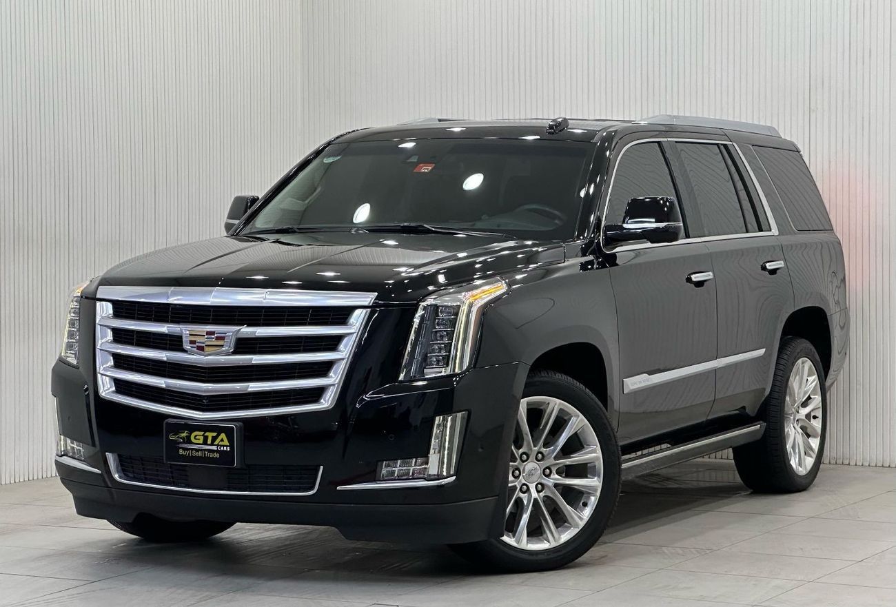 كاديلاك إسكالاد Std 6.2L 2019 Cadillac Escalade, 6.2 V8 4WD, 420bhp, 10 Auto Speed Gearbox. AED 199,000 or AED 3,117