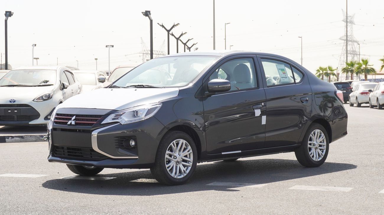 Mitsubishi Attrage Brand New Mitsubishi Attrage 2025 Export 1.2L 2WD Petro|Grey/Silver|ATTRAGE-PREM-25|