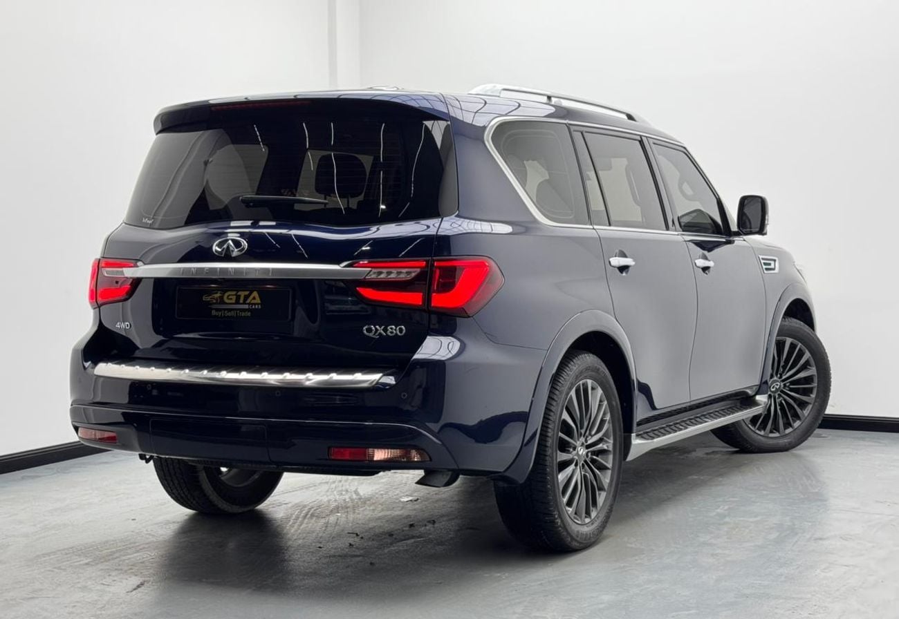 Infiniti QX80 2022 Infiniti QX80 Luxury, 3/2028 Infiniti Warranty, Infiniti Service History, GCC