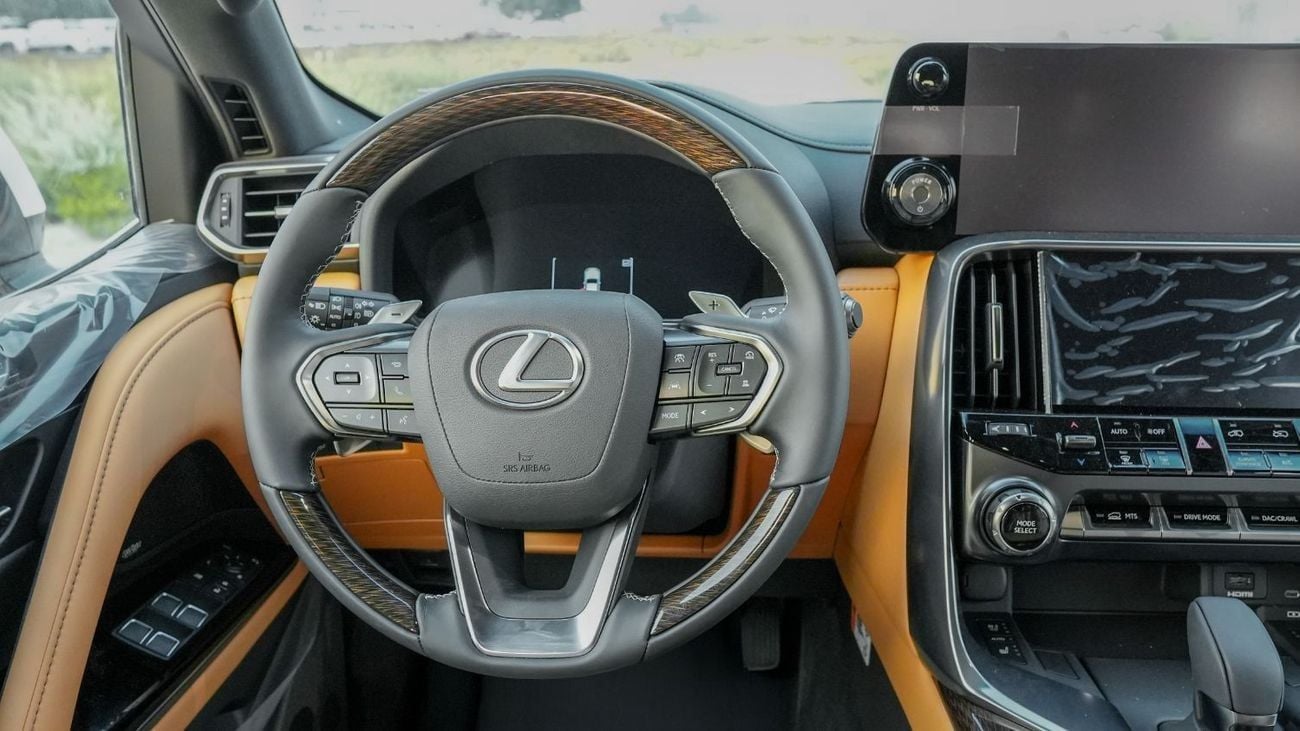 لكزس LX 700h 2026 Lexus LX700h Signature 3.5L AT Hybrid (White) 5 Seats