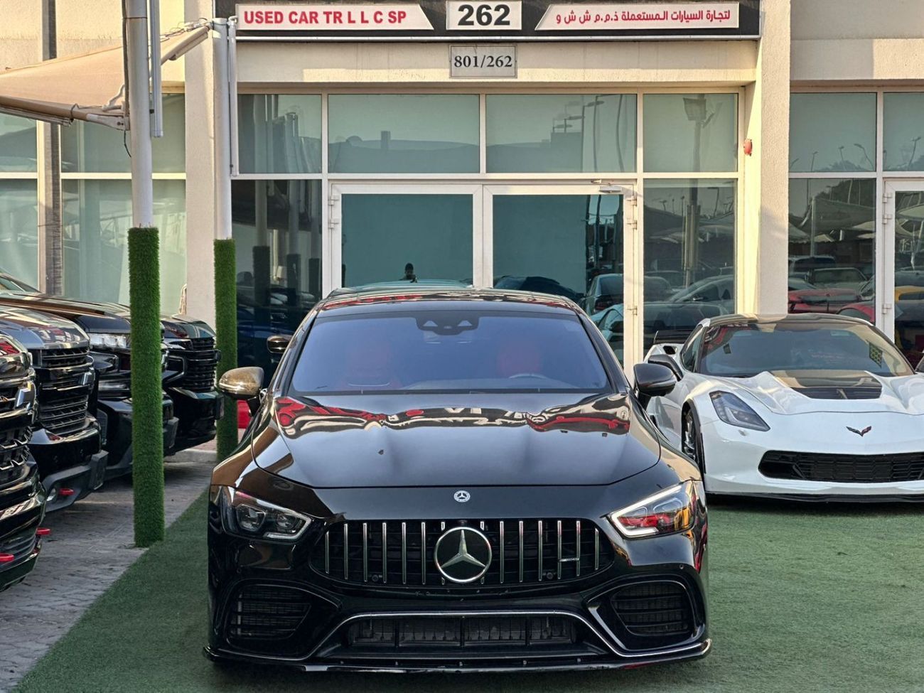 مرسيدس بنز GT 63 S مرسيدس بنز GT63S 2020 وارد أمريكا بحاله ممتازه فل ابشن ضمان شاسيه جير ماكينه