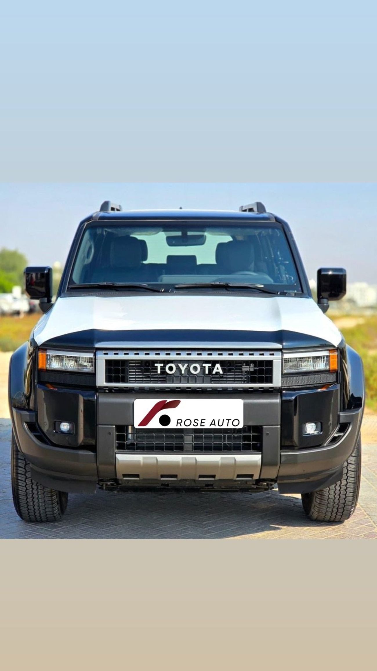 تويوتا برادو Toyota prado / black / GCC / Full / 270 HP