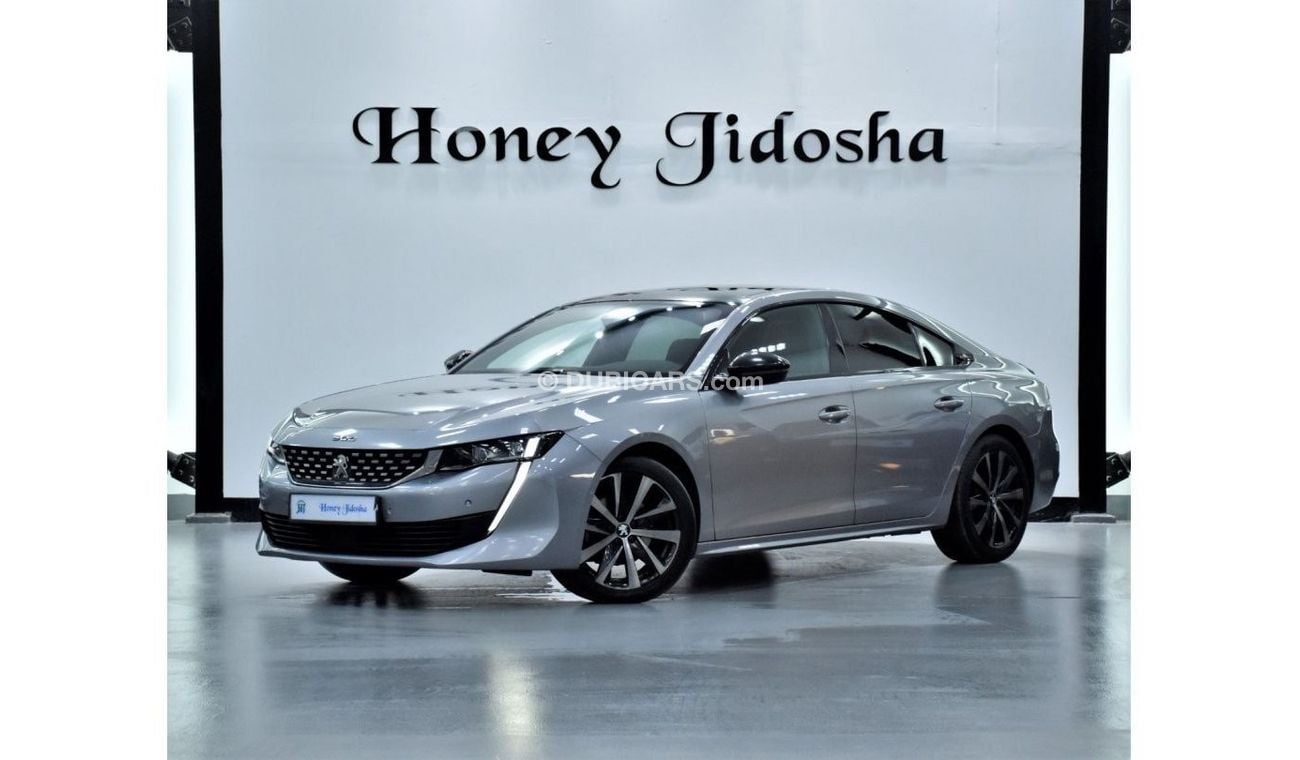 Peugeot 508 EXCELLENT DEAL for our Peugeot 508 GT-Line ( 2019 Model ) in Grey Color GCC Specs