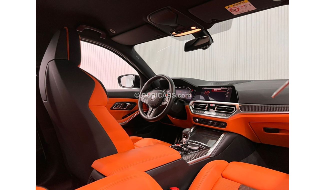 بي أم دبليو M3 2022 BMW M3 Competition, FEB 2027 BMW Warranty + Service Contract, GCC