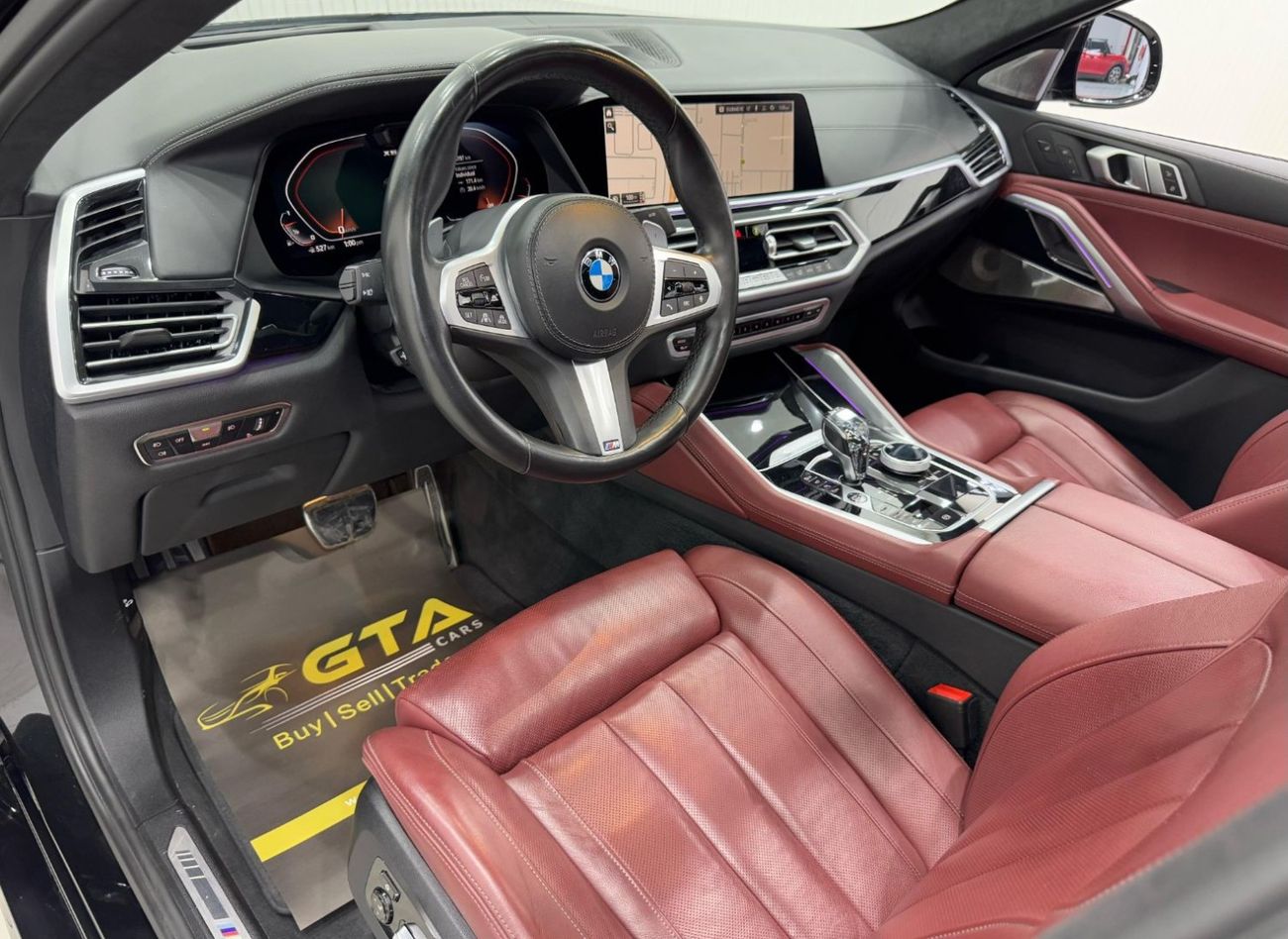 BMW X6 M50i 4.4L 2022 BMW X6 M50i, Oct 2026 AGMC Warranty + Service Package, Full Service History, GCC