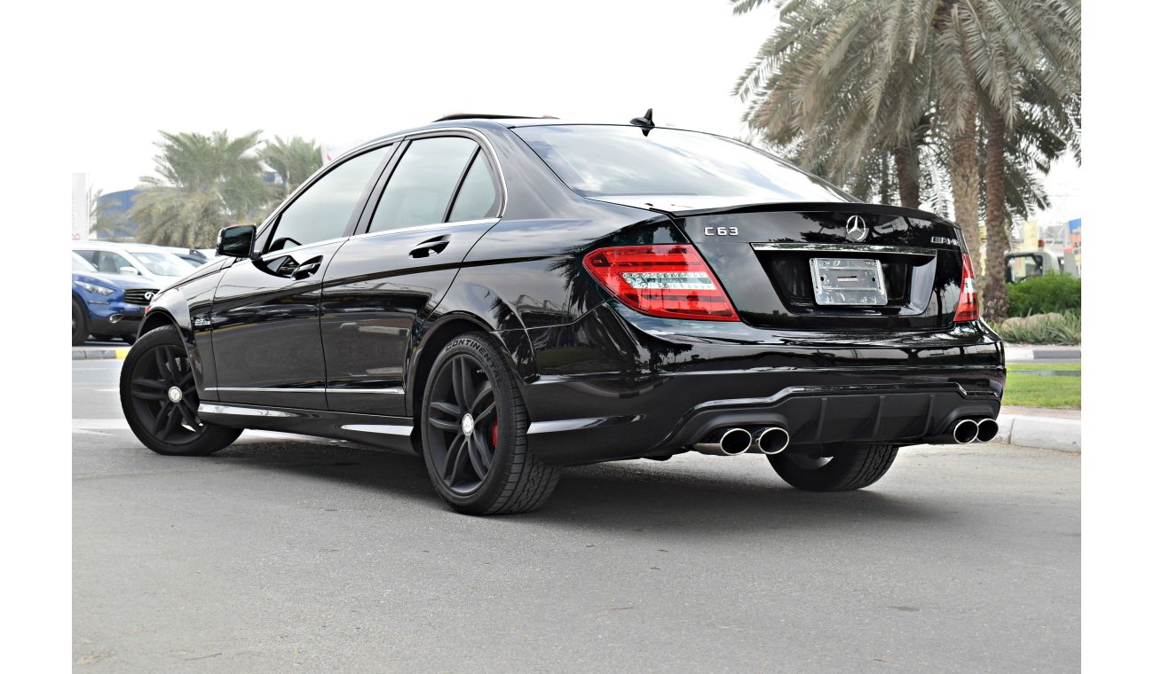 مرسيدس بنز C 300 2013 - v6 - AMERICAN SPECS - BODY KIT C63 AMG - 1 YEAR WARRANTY