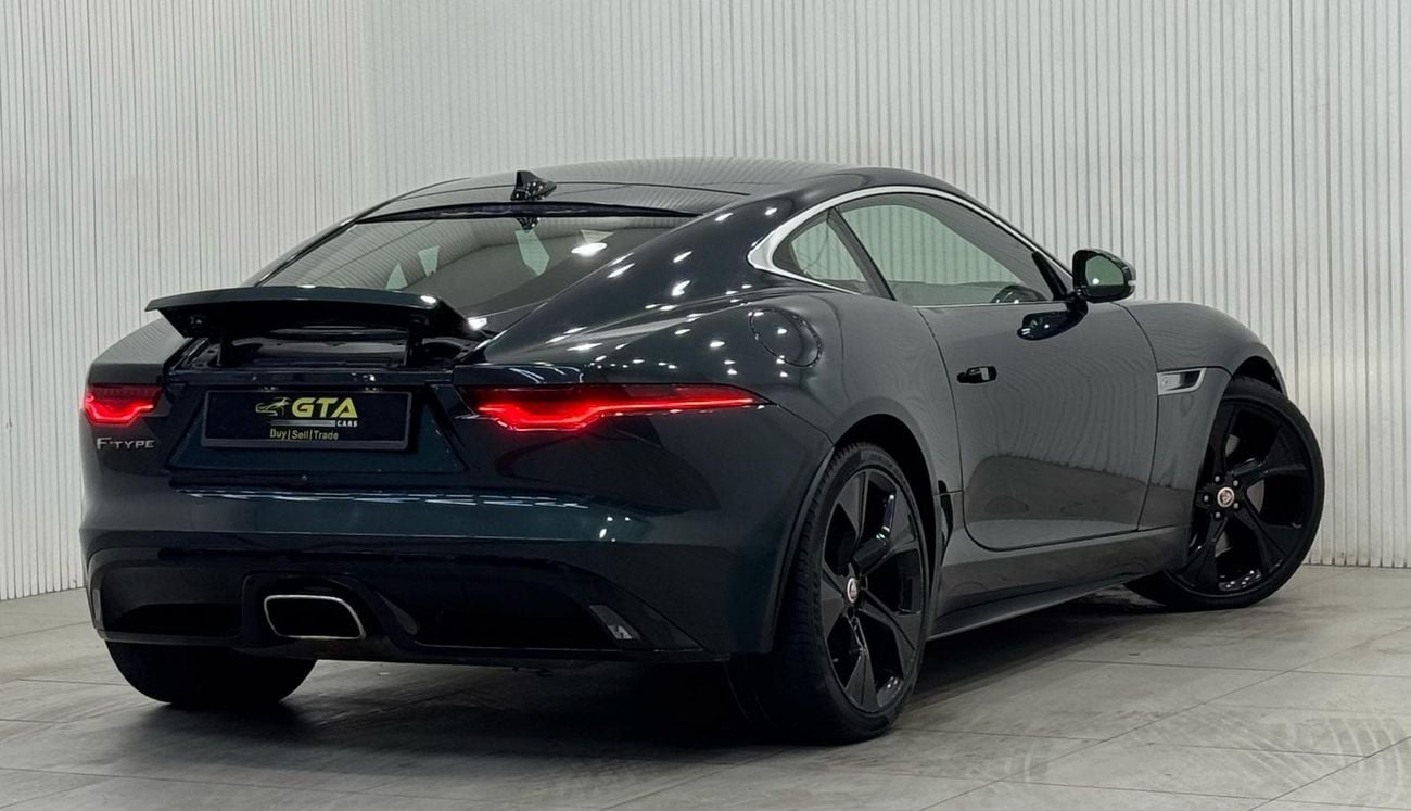 Jaguar F Type P300 2.0L 2021 Jaguar F-Type P300 R-Dynamic, 2026 Jaguar Warranty + Service Pack, Very Low Kms, GCC