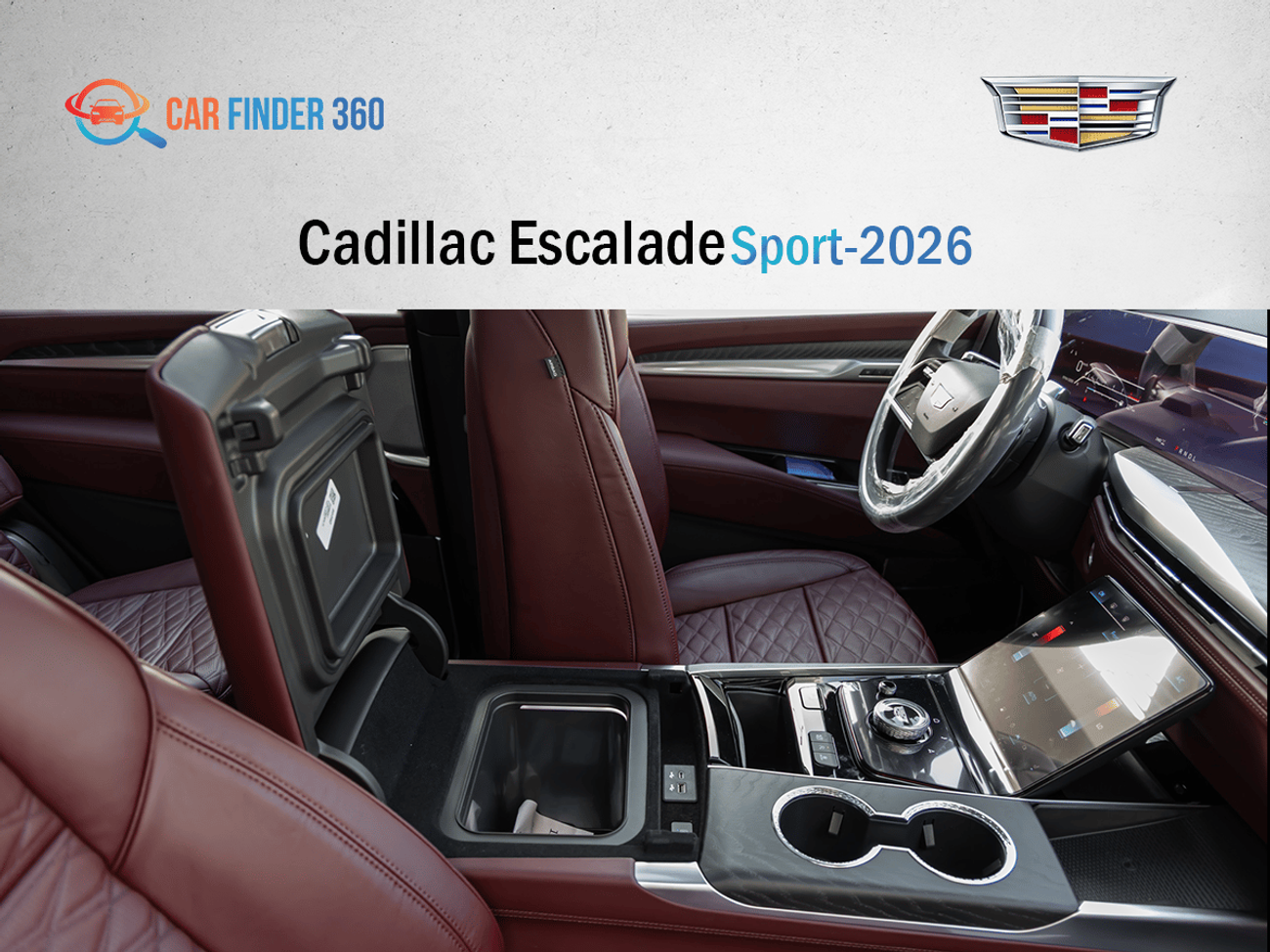 كاديلاك إسكالاد Cadillac Escalade Sport - 2026 - GCC (export only)