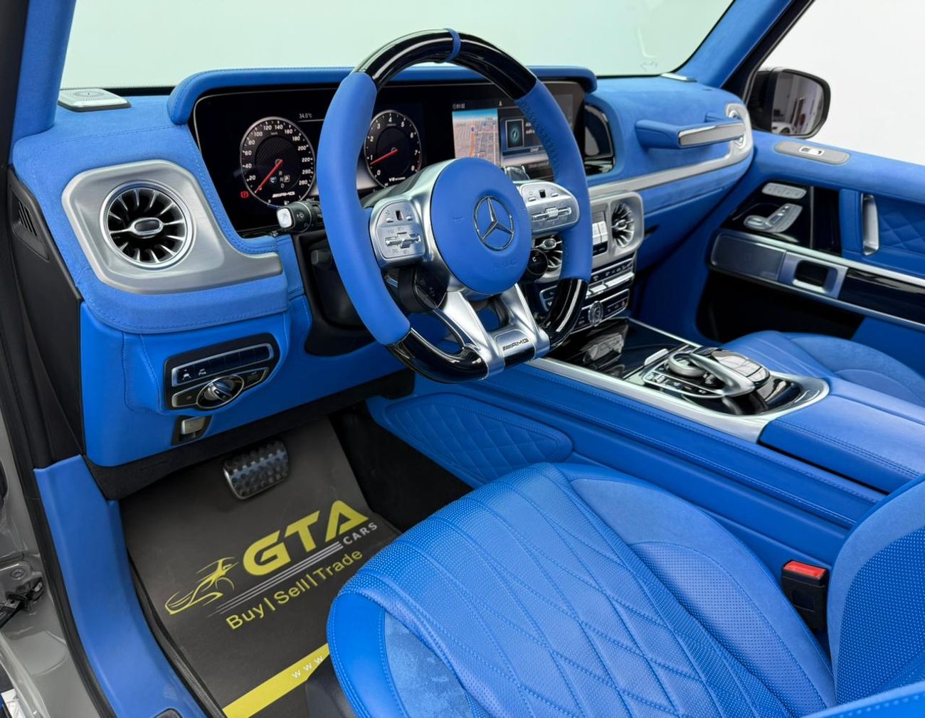 مرسيدس بنز G 63 AMG 4MATIC SUV 2022 Mercedes Benz G63 AMG Double Night Package, Warranty, Full Service History, Low Km, 