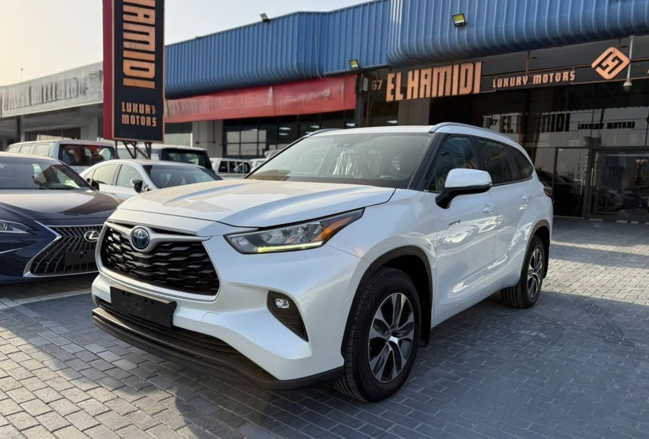 تويوتا هايلاندر TOYOTA HIGHLANDER GLE HEV - A/T . Hybrid . SUV . 4X4 . 7 Seats . 2023 Model