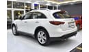 Infiniti QX70 EXCELLENT DEAL for our Infiniti QX70 ( 2015 Model ) in White Color GCC Specs