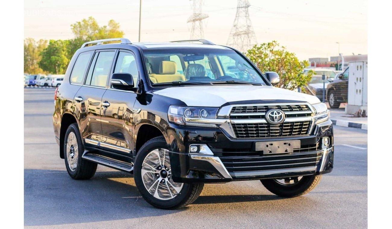 Toyota Land Cruiser 2021 Toyota Land Cruiser 4.6L GXR GT V8 | Fabric Seats + Rear Cam | Export Outside GCC