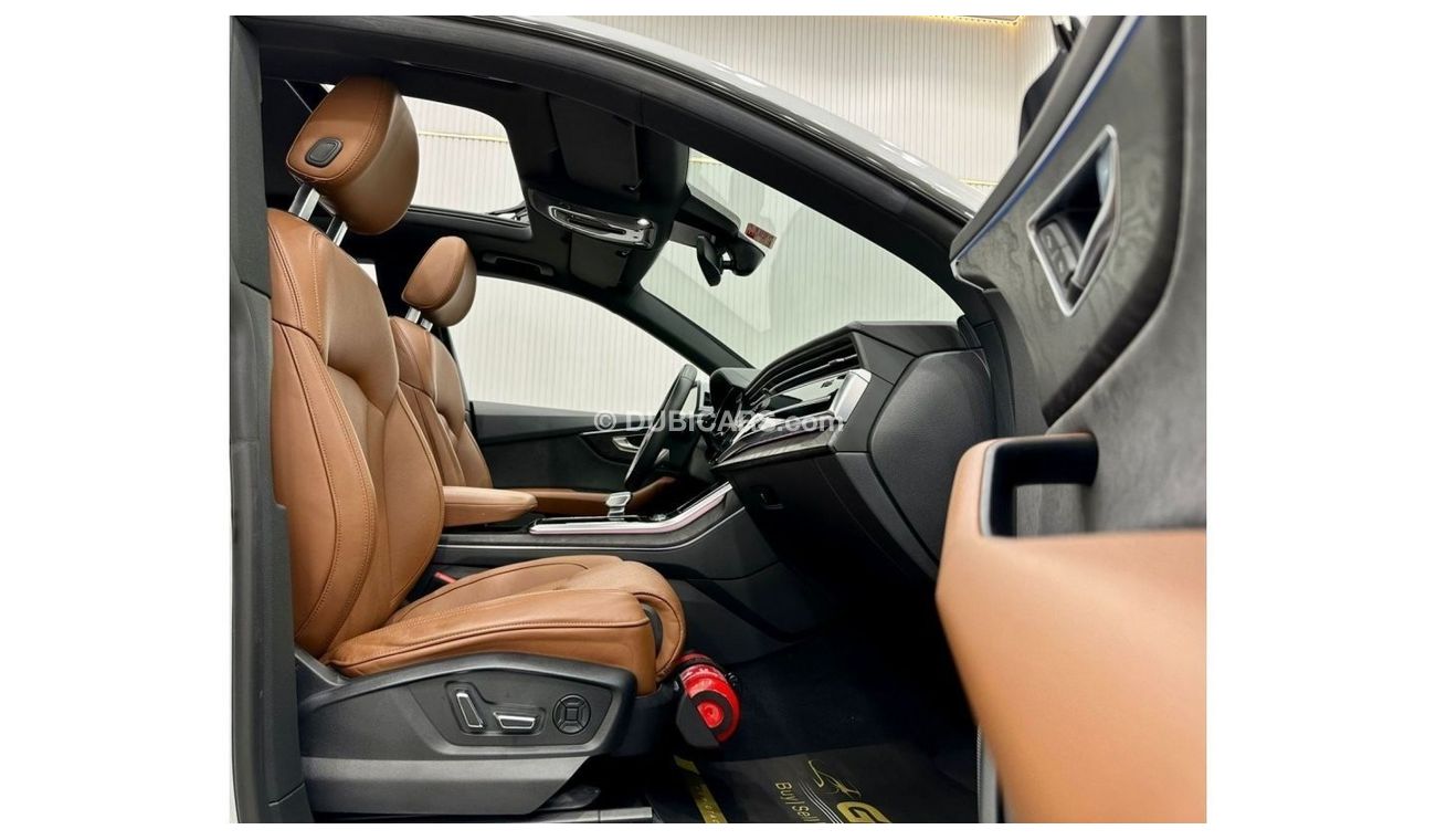 Audi Q8 2021 Audi Q8 55 TFSI Quattro SLine, Aug 2024 Audi warranty, Aug 2026 Audi Service Pack, Low Kms, GCC