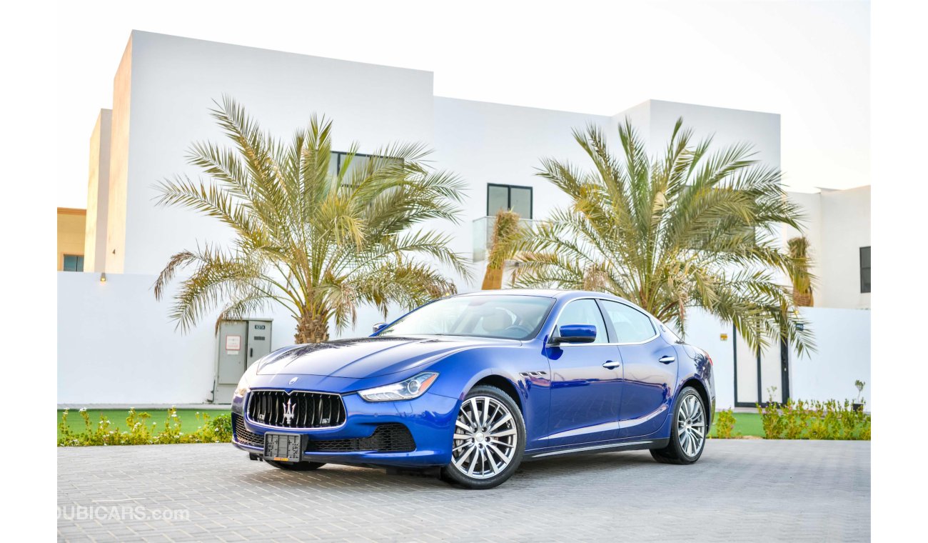 Maserati Ghibli Full Service History - AED 2,135 Per Month! - 0 % DP