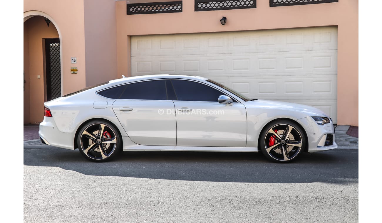 Audi RS7 2016 GCC under Agency Warranty with Zero Down-Payment.