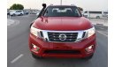 نيسان نافارا diesel right hand drive automatic full option 2.3L red color