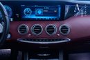 مرسيدس بنز S 560 كوبيه 2018 Mercedes Benz S560 Convertible V8, Service History, Fully Loaded, Excellent Condition, GCC Spec