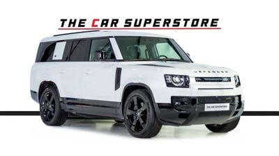 Land Rover Defender 130 SE P400 X Dynamic (7 Seater) Al Tayer Warranty-1,000 KM Only-1 Owner-2 Tone Interior