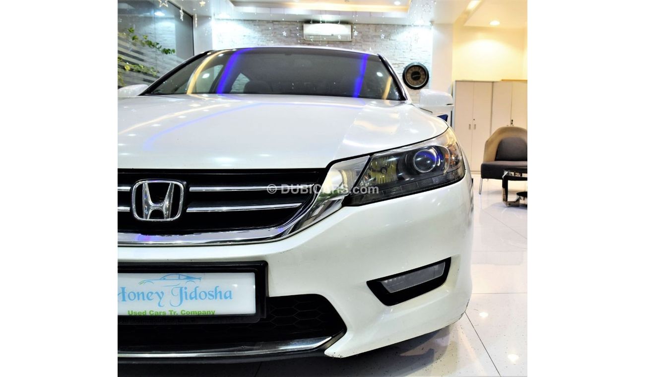 هوندا أكورد Amazing Honda Accord 2014 Model!! in White Color! GCC Specs