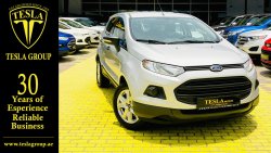 Ford EcoSport GCC / 2017 / WARRANTY / FULL DEALER (AL TAYER) SERVICE HISTORY / 470 DHS MONTHLY!!